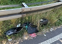Unfall am Abzweig der B4 (Foto: S.Dietzel)
