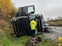 LKW Unfall auf der A38 (Foto: S. Dietzel)