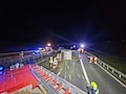 LKW-Unfall auf der A71 (Foto: S.Dietzel)