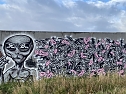 Graffiti mit einem Alien auf einer Wanderung zwischen Rottleben und Frankenhausen (Foto: Wolfgang Lehmann) Graffiti mit einem Alien auf einer Wanderung zwischen Rottleben und Frankenhausen (Foto: Wolfgang Lehmann)