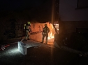 Brand letzte Nacht in Sondershausen (Foto: S.Dietzel) Brand letzte Nacht in Sondershausen (Foto: S.Dietzel)