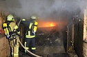 Brand letzte Nacht in Sondershausen (Foto: S.Dietzel) Brand letzte Nacht in Sondershausen (Foto: S.Dietzel)