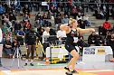 Sportlerinnen und Sportler begeisterten beim Indoor-Kugelsto&szlig;en, in der Wiedigsburghalle in Nordhausen, das Publikum (Foto: Eva Maria Wiegand)