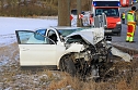 Unfall mit Todesopfer heute Nachmittag (Foto: S.Dietzel) Unfall mit Todesopfer heute Nachmittag (Foto: S.Dietzel)