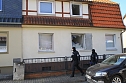Hausdurchsuchung in der Fichtestra&szlig;e in Nordhausen (Foto: S.Dietzel)