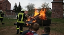 Osterfeuer in Kelbra (Foto: Ulrich Reinboth)