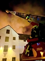 Brand in der Nacht  (Foto: Pascal Winkler, Silvio Dietzel, THW Sondershausen, Feuerwehr)