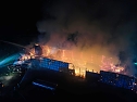 Brand in der Nacht  (Foto: Pascal Winkler, Silvio Dietzel, THW Sondershausen, Feuerwehr)