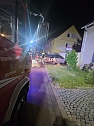 PKW-Brand in Heldrungen (Foto: Feuerwehr Heldrungen/Silvio Dietzel)