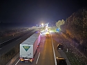 LKW-Unfall auf der Autobahn 38 (Foto: S.Dietzel)