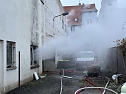 Werkstattbrand (Foto: S.Dietzel) Werkstattbrand (Foto: S.Dietzel)