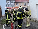 Werkstattbrand (Foto: S.Dietzel) Werkstattbrand (Foto: S.Dietzel)