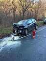 Schwerer Verkehrsunfall mit mehreren Verletzten zwischen zwischen Hachelbich und Bendeleben (Foto: Feuerwehr Bendeleben) Schwerer Verkehrsunfall mit mehreren Verletzten zwischen zwischen Hachelbich und Bendeleben (Foto: Feuerwehr Bendeleben)