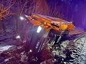 Unfall-Lkw musste geborgen werden (Foto: S. Dietzel)