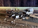 Unfall auf der B4 bei Sondershausen (Foto: Silvio Dietzel)