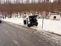 Unfall bei Friedrichsrode (Foto: S. Dietzel) Unfall bei Friedrichsrode (Foto: S. Dietzel)