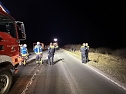Unfall auf der B4 (Foto: S. Dietzel)