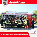 Die Wehrleute aus dem Kyffh&auml;userkreis absolvierten ihre Ausbildung erfolgreich. (Foto: Silvio Dietzel)