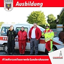 Die Wehrleute aus dem Kyffh&auml;userkreis absolvierten ihre Ausbildung erfolgreich. (Foto: Silvio Dietzel)