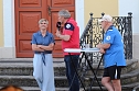 Fans und Cheftrainer des Th&uuml;ringer HC Herbert M&uuml;ller verabschieden neun Spitzenhandballerinnen in Bad Langensalza (Foto: Eva Maria Wiegand)