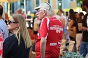 Fans und Cheftrainer des Th&uuml;ringer HC Herbert M&uuml;ller verabschieden neun Spitzenhandballerinnen in Bad Langensalza (Foto: Eva Maria Wiegand)