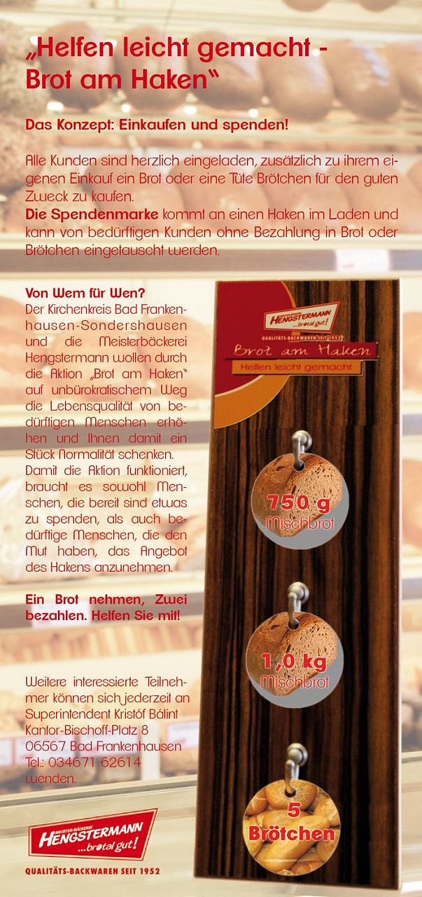 Bild: Brot am Haken � Erfolgsgeschichte geht weiter