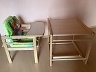 Stuhl und Tisch