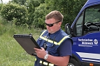 Gro&szlig;einsatz von Rettungskr&auml;ften (Foto: G&uuml;nter Herting)