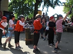 "EINE SEEFAHRT DIE IST LUSTIG�����." (Foto: Kindervilla Bad Frankenhausen)