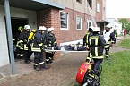 Brandausbruch nach Gasexplosion (Foto: G&uuml;nter Herting)