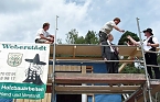 Richtfest gefeiert (Foto: Karl-Heinz Herrmann)