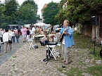 Der Trick mit den Stadtmusikanten (Foto: Karl-Heinz Herrmann)