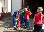 Schon flei&szlig;ig gel&ouml;scht (Foto: Karl-Heinz Herrmann)