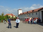 Schon flei&szlig;ig gel&ouml;scht (Foto: Karl-Heinz Herrmann)
