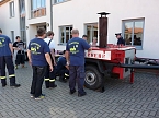 Schon flei&szlig;ig gel&ouml;scht (Foto: Karl-Heinz Herrmann)