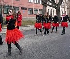 Narrenumzug in Frankenhusen (Foto: Karl-Heinz Herrmann)