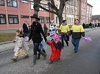 Narrenumzug in Frankenhusen (Foto: Karl-Heinz Herrmann)