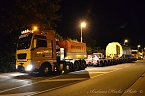 Schwertransport durch Greu&szlig;en (Foto: Andreas Hocke)