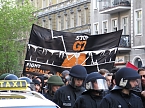 Revolution&auml;re 1. Mai Demo (Foto: nnz)