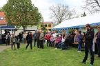 Bei den Kirmesburschen gefeiert (Foto: Karl-Heinz Herrmann)