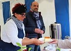 Bei den Kirmesburschen gefeiert (Foto: Karl-Heinz Herrmann)