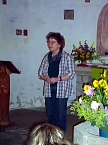 Johannisfeuer an der Altst&auml;dter Kirche (Foto: Peter Zimmer)