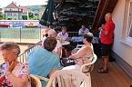Hei&szlig;er Tennisschaukampf (Foto: Karl-Heinz Herrmann)
