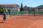 Hei&szlig;er Tennisschaukampf (Foto: Karl-Heinz Herrmann)
