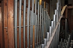 Das Innenleben der Strobel-Orgel (Foto: Karl-Heinz Herrmann) Das Innenleben der Strobel-Orgel (Foto: Karl-Heinz Herrmann)
