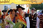 Hausm&auml;nner verk&uuml;nden Er&ouml;ffnung Bauernmarkt (Foto: Karl-Heinz Herrmann)