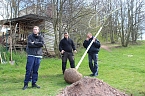 Wettergl&uuml;ck beim Baumfest (Foto: Karl-Heinz Herrmann)