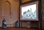 Vortrag zur Geschichte der Cruciskirche (Foto: Edith Baars)