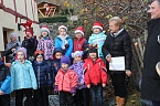 Der Weihnachtsmann kam nach Jechaburg (Foto: Karl-Heinz Herrmann)