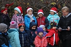 Der Weihnachtsmann kam nach Jechaburg (Foto: Karl-Heinz Herrmann)